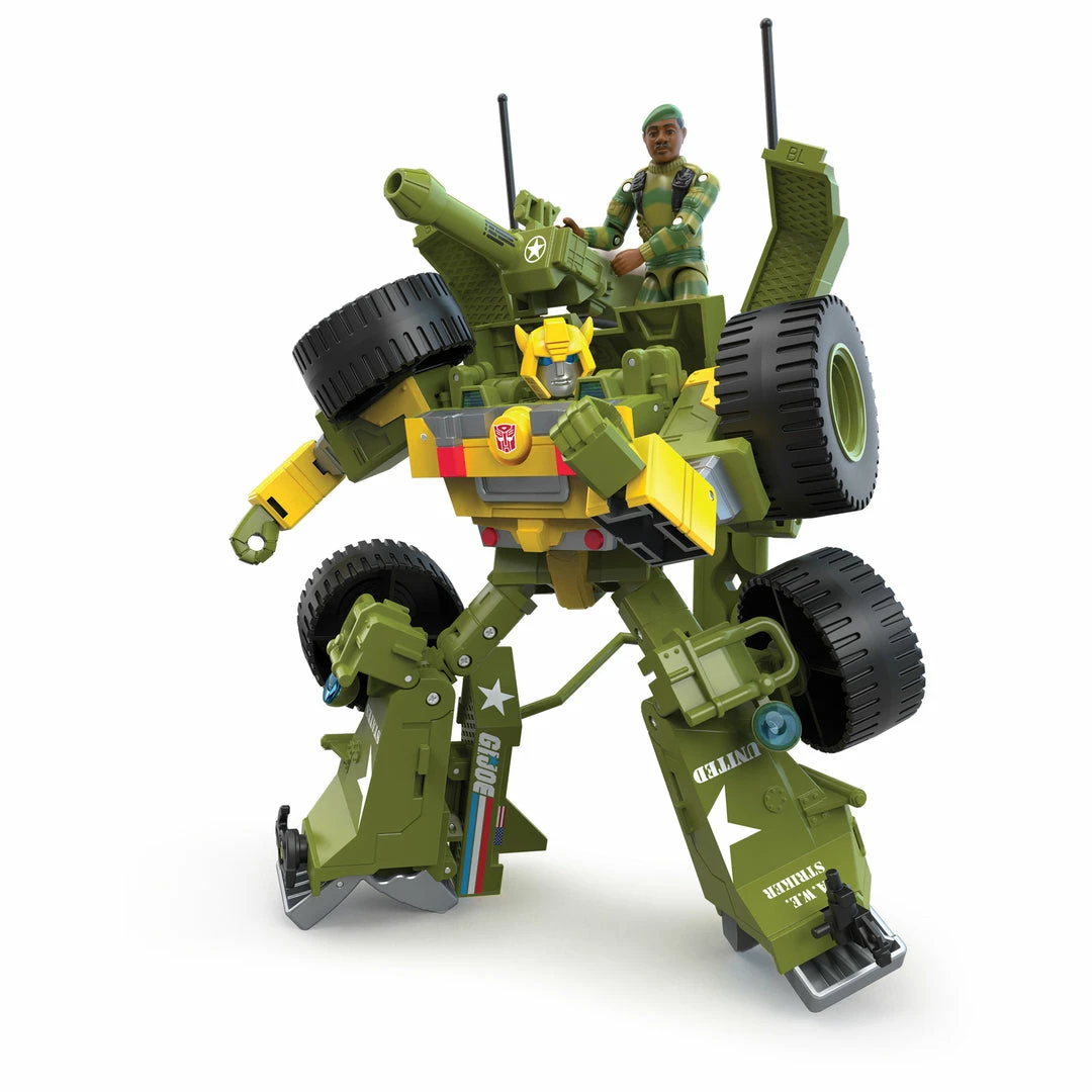 New Transformers Collaborative: G.I. Joe Mash-Up, Bumblebee A.W.E. Striker & Lonzo “Stalker” Wilkinson