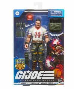 GI Joe Partner Exclusives G.I. Joe Classified Series Tiger Force David L. “Bazooka” Katzenbogen Figure