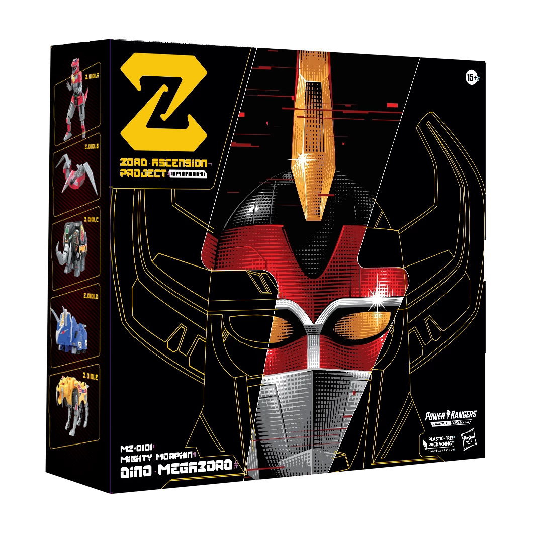 Hasbro Power Rangers Lightning Collection Zord Ascension Project Mighty Morphin Dino Megazord