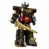 Power Rangers Mighty Morphin Black & Gold Dino Megazord 7-Inch Figure New