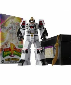 New Power Rangers Mighty Morphin White Tigerzord Warrior Mode 7-Inch Figure