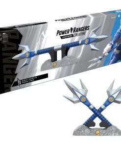 Power Rangers Lightning Collection Mighty Morphin Blue Ranger Power Lance New