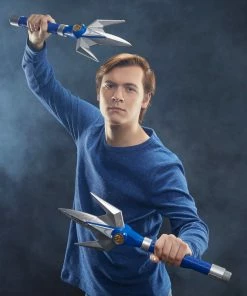 Power Rangers Lightning Collection Mighty Morphin Blue Ranger Power Lance New