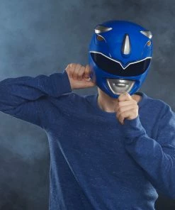 New Power Rangers Lightning Collection Mighty Morphin Blue Ranger Helmet