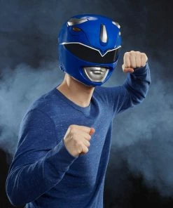 New Power Rangers Lightning Collection Mighty Morphin Blue Ranger Helmet