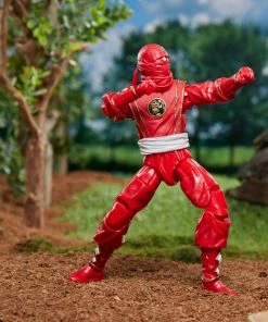 Partner Exclusives Power Rangers Lightning Collection Mighty Morphin Ninja Red Ranger Figure