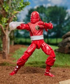 Partner Exclusives Power Rangers Lightning Collection Mighty Morphin Ninja Red Ranger Figure
