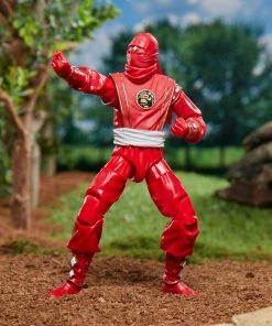 Partner Exclusives Power Rangers Lightning Collection Mighty Morphin Ninja Red Ranger Figure