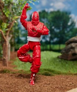 Partner Exclusives Power Rangers Lightning Collection Mighty Morphin Ninja Red Ranger Figure