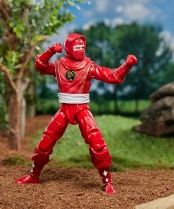 Partner Exclusives Power Rangers Lightning Collection Mighty Morphin Ninja Red Ranger Figure