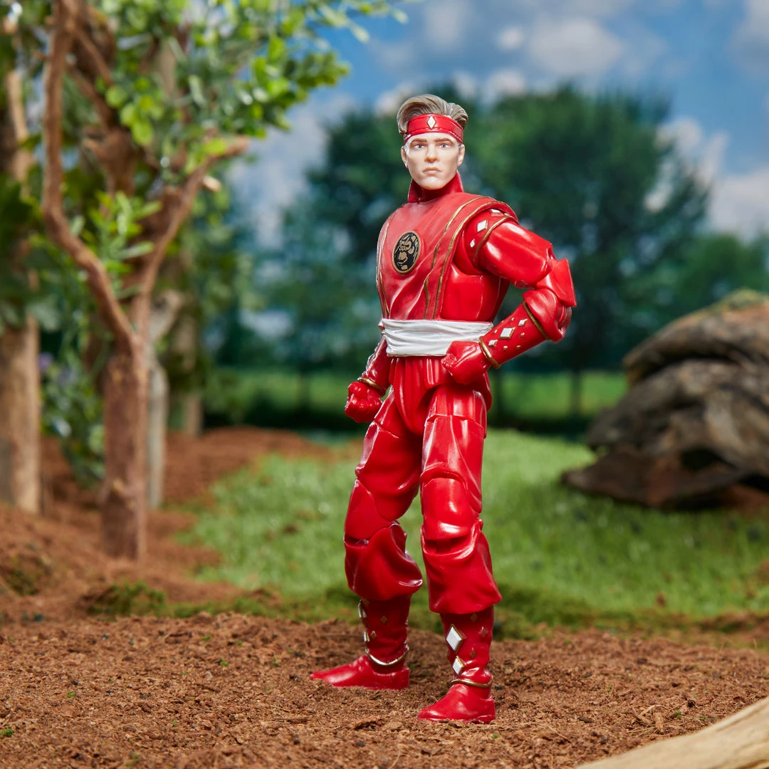Partner Exclusives Power Rangers Lightning Collection Mighty Morphin Ninja Red Ranger Figure