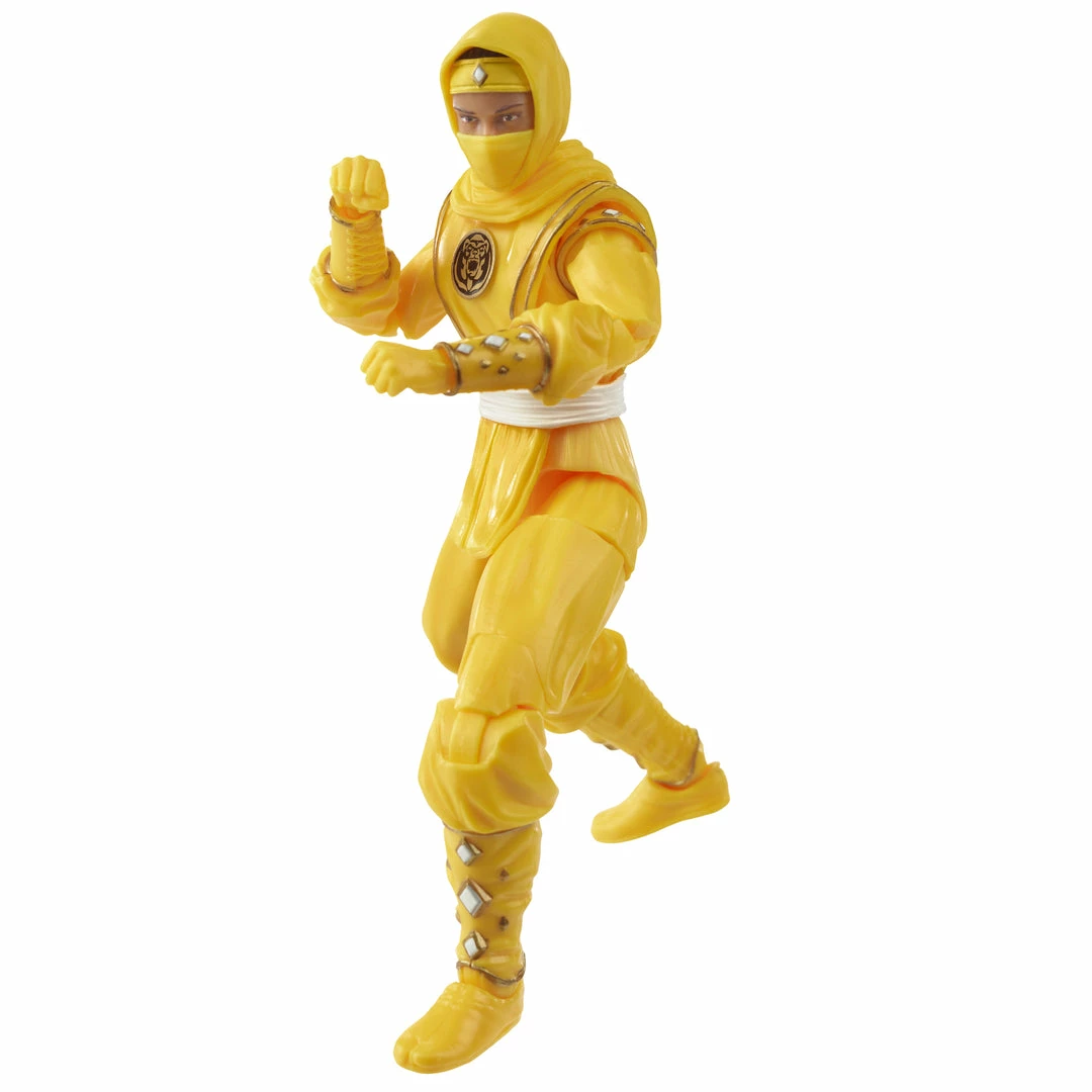 Power Rangers Lightning Collection Mighty Morphin Ninja Yellow Ranger Figure Partner Exclusives