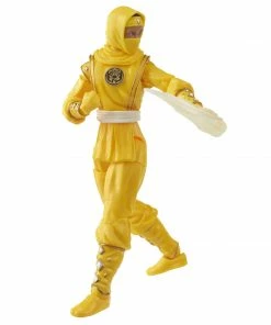 Power Rangers Lightning Collection Mighty Morphin Ninja Yellow Ranger Figure Partner Exclusives