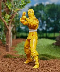 Power Rangers Lightning Collection Mighty Morphin Ninja Yellow Ranger Figure Partner Exclusives