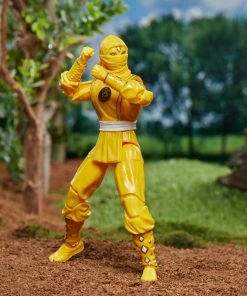 Power Rangers Lightning Collection Mighty Morphin Ninja Yellow Ranger Figure Partner Exclusives