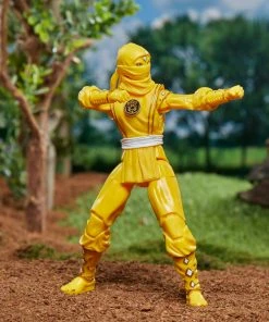 Power Rangers Lightning Collection Mighty Morphin Ninja Yellow Ranger Figure Partner Exclusives