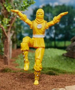 Power Rangers Lightning Collection Mighty Morphin Ninja Yellow Ranger Figure Partner Exclusives