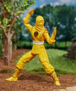 Power Rangers Lightning Collection Mighty Morphin Ninja Yellow Ranger Figure Partner Exclusives