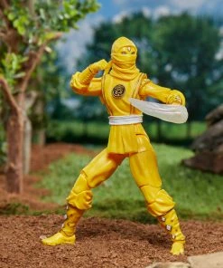 Power Rangers Lightning Collection Mighty Morphin Ninja Yellow Ranger Figure Partner Exclusives