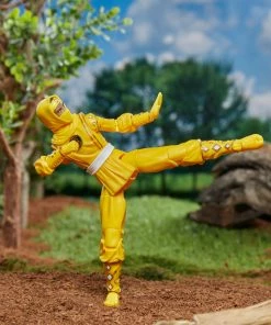 Power Rangers Lightning Collection Mighty Morphin Ninja Yellow Ranger Figure Partner Exclusives