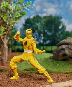 Power Rangers Lightning Collection Mighty Morphin Ninja Yellow Ranger Figure Partner Exclusives
