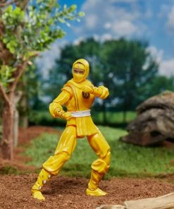 Power Rangers Lightning Collection Mighty Morphin Ninja Yellow Ranger Figure Partner Exclusives