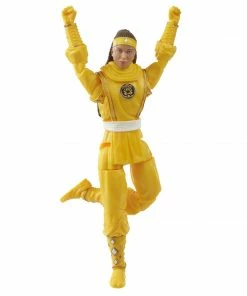Power Rangers Lightning Collection Mighty Morphin Ninja Yellow Ranger Figure Partner Exclusives