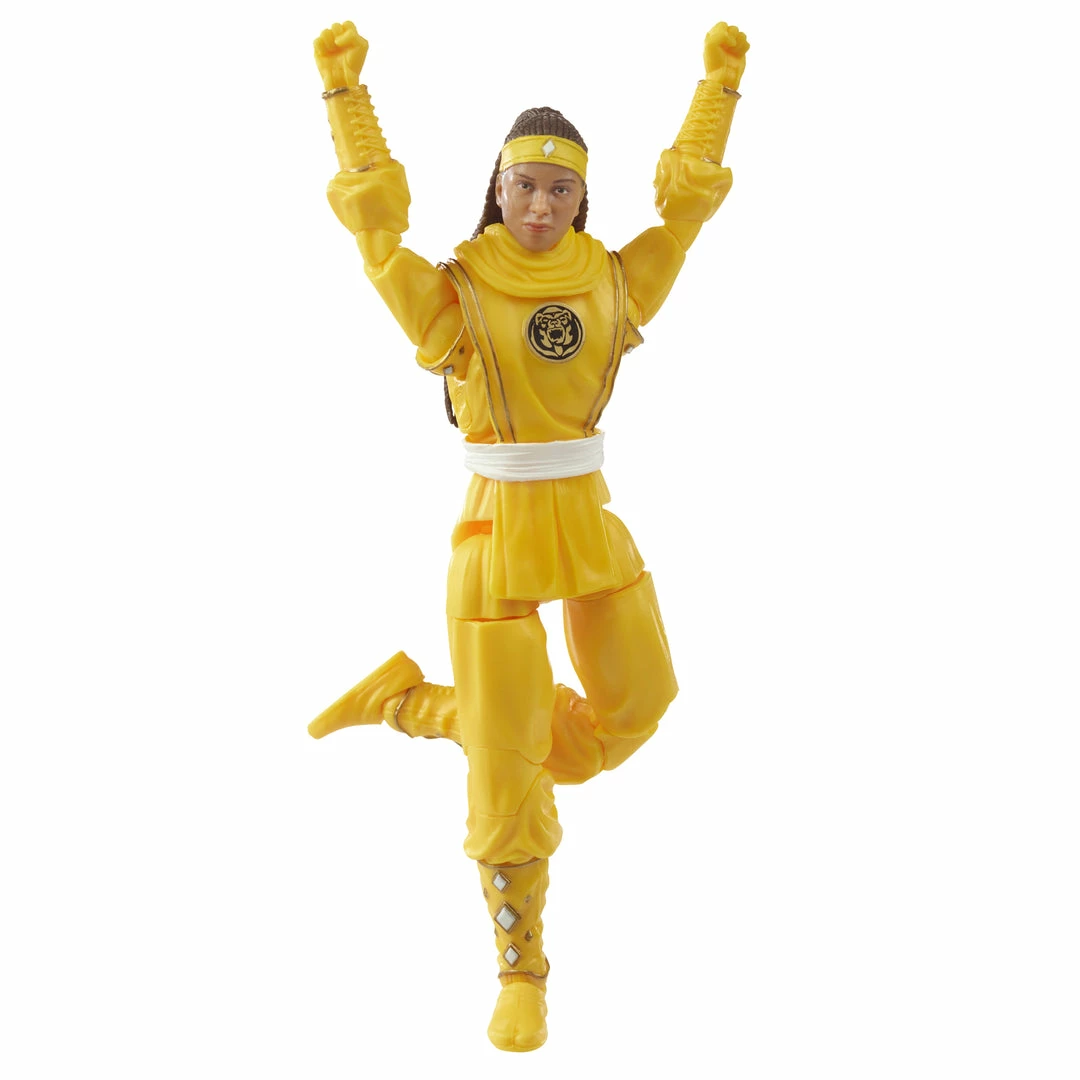 Power Rangers Lightning Collection Mighty Morphin Ninja Yellow Ranger Figure Partner Exclusives