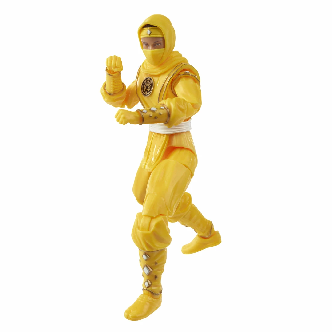 Power Rangers Lightning Collection Mighty Morphin Ninja Yellow Ranger Figure Partner Exclusives