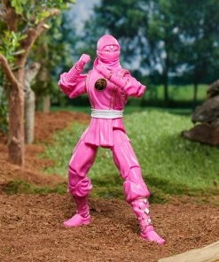 Partner Exclusives Power Rangers Lightning Collection Mighty Morphin Ninja Pink Ranger Figure