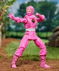Partner Exclusives Power Rangers Lightning Collection Mighty Morphin Ninja Pink Ranger Figure