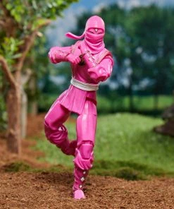 Partner Exclusives Power Rangers Lightning Collection Mighty Morphin Ninja Pink Ranger Figure