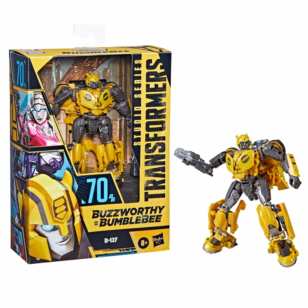 Transformers Buzzworthy Bumblebee Studio Series Deluxe Class 70BB B-127 Partner Exclusives