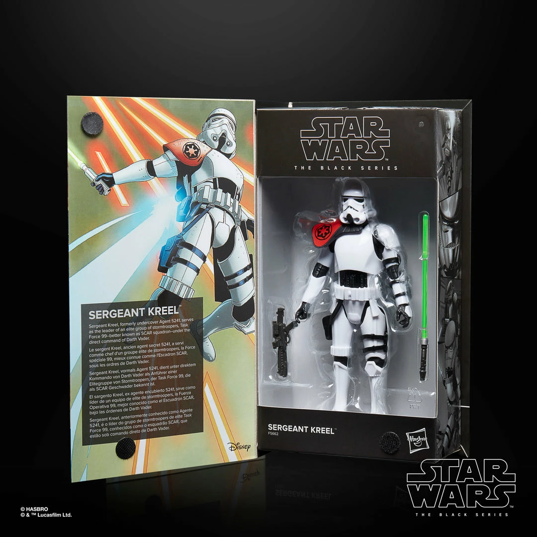 New Star Wars The Black Series Sergeant Kreel