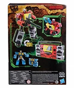 Transformers Generations War For Cybertron: Kingdom Voyager WFC-K44 Autobot Blaster & Eject Back In Stock