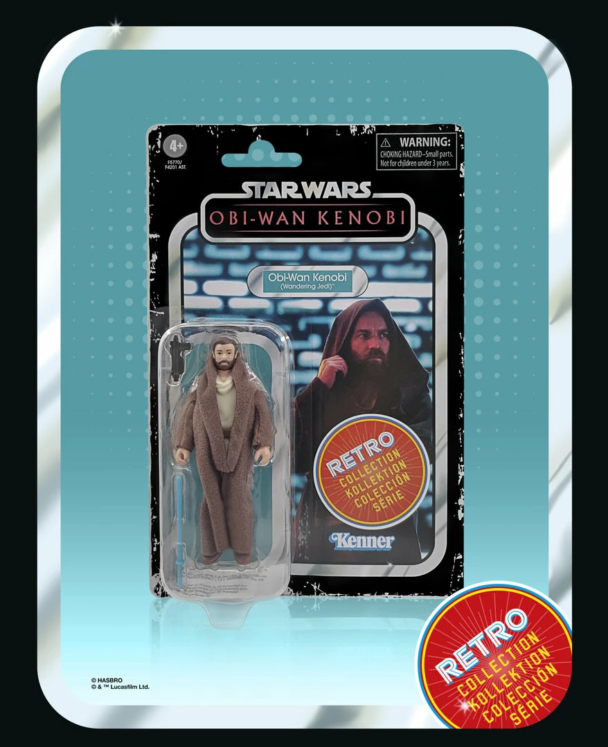 Star Wars Retro Collection Obi-Wan Kenobi (Wandering Jedi) New