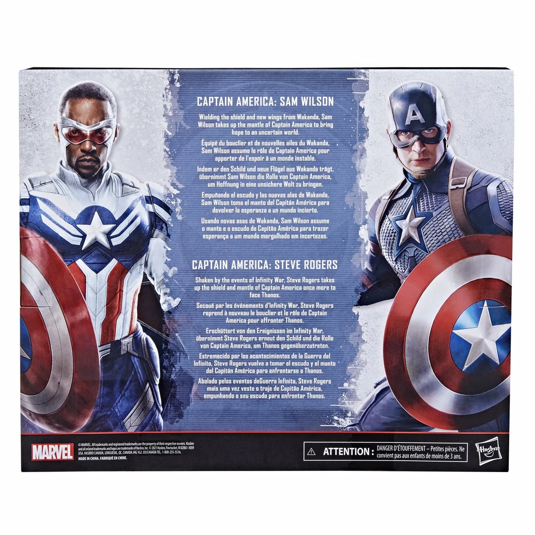 Marvel Legends Series Captain America 2-Pack