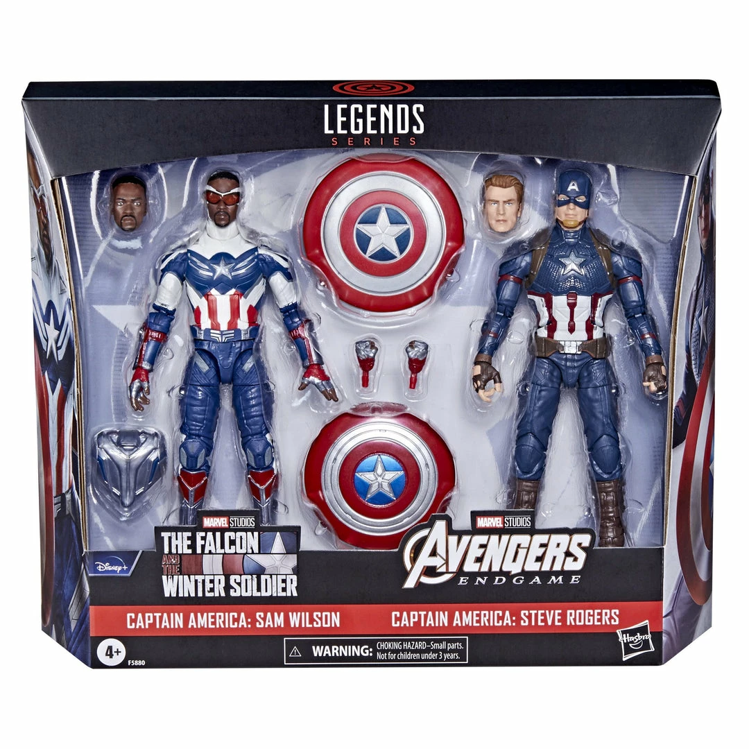 Marvel Legends Series Captain America 2-Pack