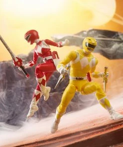 Partner Exclusives Power Rangers Lightning Collection Mighty Morphin Yellow & Red Ranger “Swap” 2-pack