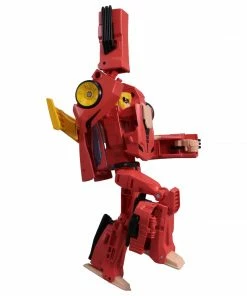 New Transformers Collaborative: Street Fighter II Mash-Up, Autobot Hot Rod [Ken] Vs. Arcee [Chun-Li]