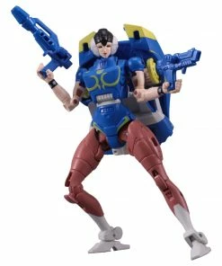 New Transformers Collaborative: Street Fighter II Mash-Up, Autobot Hot Rod [Ken] Vs. Arcee [Chun-Li]