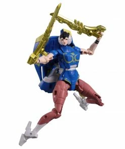 New Transformers Collaborative: Street Fighter II Mash-Up, Autobot Hot Rod [Ken] Vs. Arcee [Chun-Li]