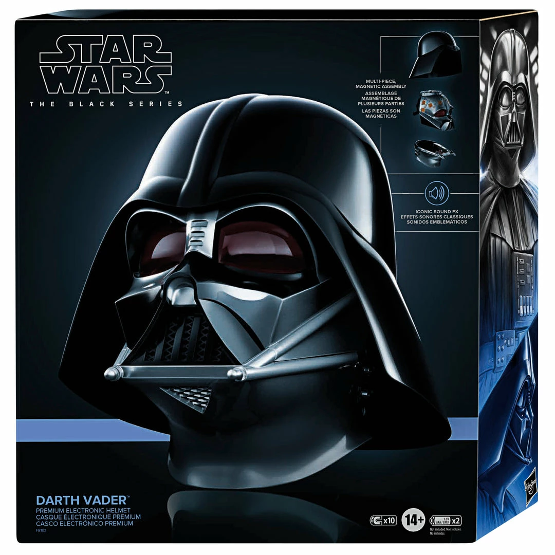 New Star Wars The Black Series Darth Vader Premium Electronic Helmet