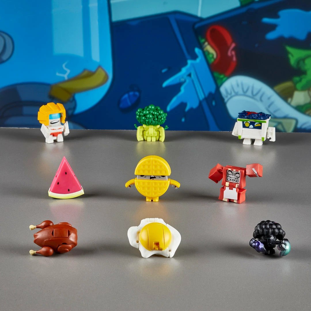 Transformers BotBots Hunger Hubs & Gamer Geeks 20 Character Bundle