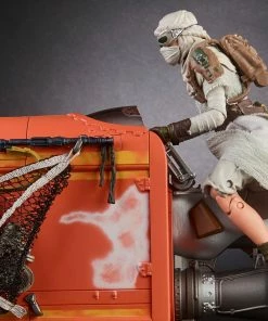 Star Wars The Black Series Rey's Speeder (Jakku) And Figure