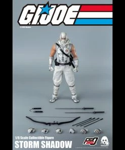 Back In Stock G.I. Joe Storm Shadow Collectible Figure 1/6 Scale By Threezero