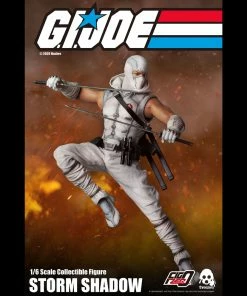 Back In Stock G.I. Joe Storm Shadow Collectible Figure 1/6 Scale By Threezero