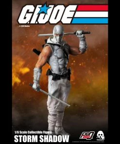 Back In Stock G.I. Joe Storm Shadow Collectible Figure 1/6 Scale By Threezero