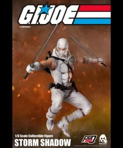Back In Stock G.I. Joe Storm Shadow Collectible Figure 1/6 Scale By Threezero