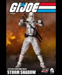 Back In Stock G.I. Joe Storm Shadow Collectible Figure 1/6 Scale By Threezero